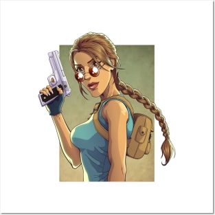 Lara Croft Posters and Art